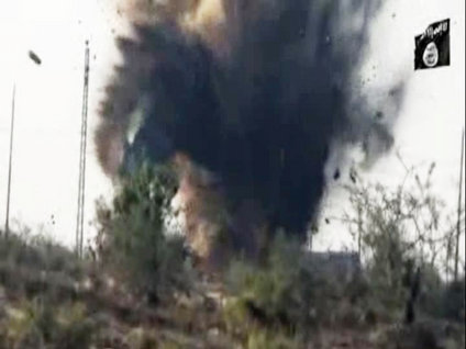 Mısır'daki patlama anı kameralara yansıdı