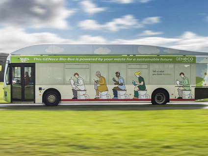 İnsan dışkısı ve yemek artığıyla çalışan otobüs