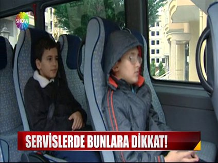 Çocuğunuzun servisinde bunlar mutlaka olsun!