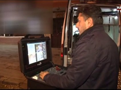 Bomba imha robotu iş başında