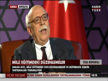 Nabi Avcı Habertürk TV'ye konuştu