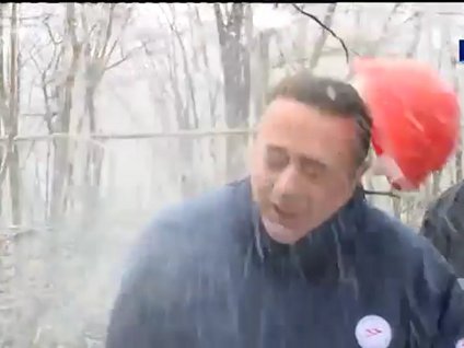 Başına buz düştü ölümden döndü