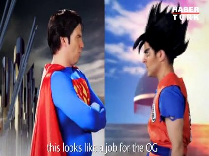 Goku ile Superman