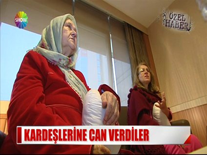 Kardeşlerine can verdiler!