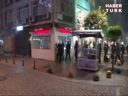 Kadıköy'de Devrimci Karargah protestosu