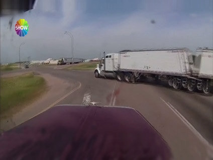 İşte usta şoförlük!