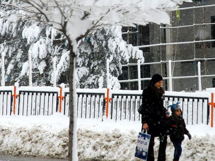 Yeni yıla karlı merhaba