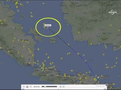 Malezya uçağı böyle kayboldu