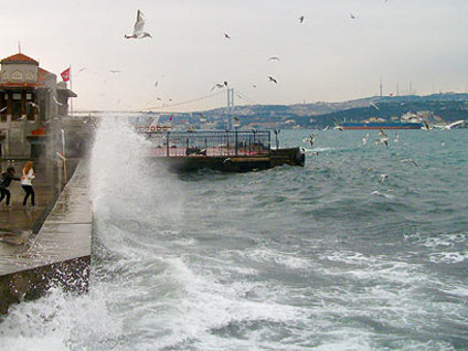 İstanbul böyle fırtına görmedi