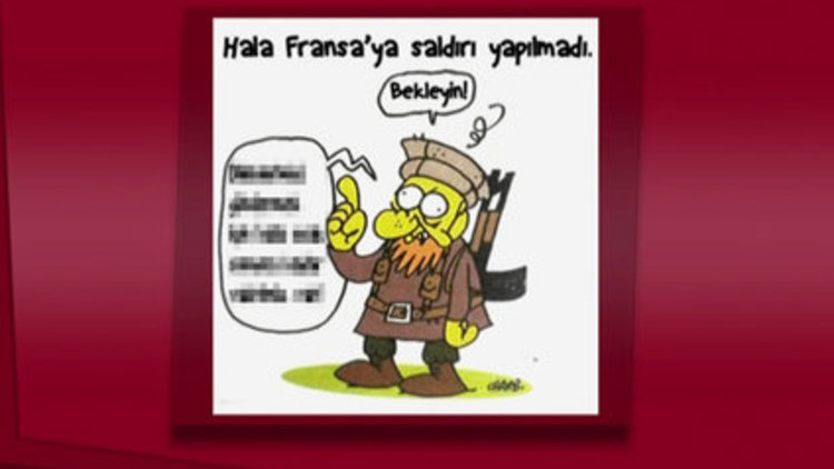 İşte son karikatürü