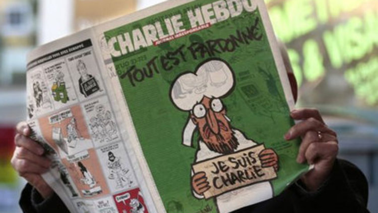 Saldırıdan sonraki ilk sayı tükendi