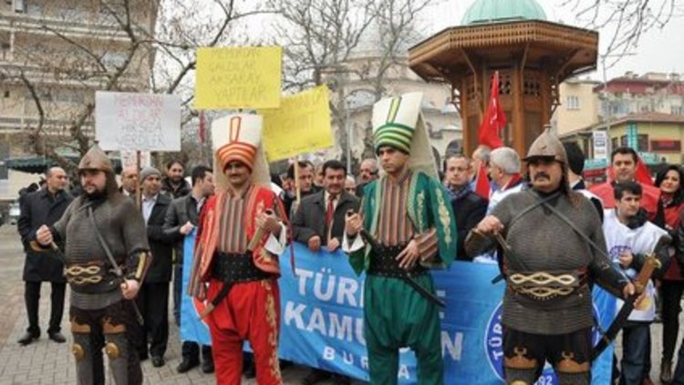 Yeniçerili zam protestosu