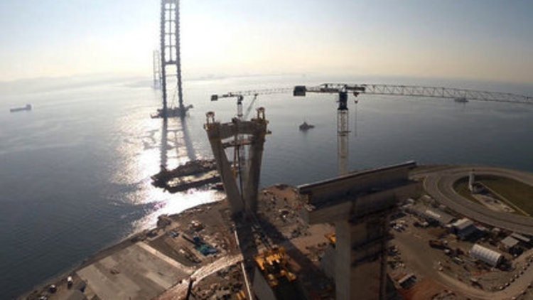 Geçiş köprüsü tamamlandı