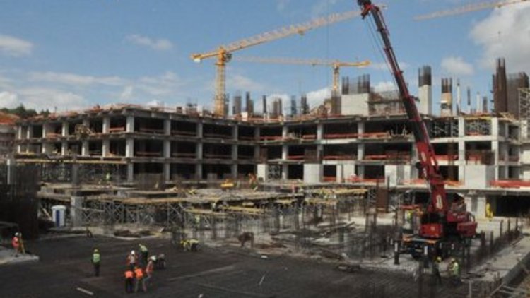 Çamlıca Camii'nin %70'i bitti