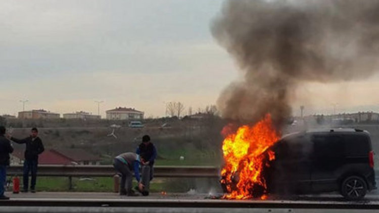 Yangına oksijen tüpü kullandılar!