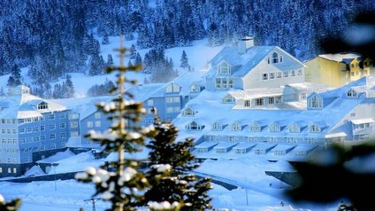 Kar otelleri doldurdu