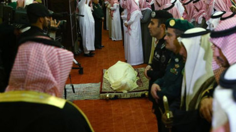 Suudi Kral son yolculuğuna uğurlandı