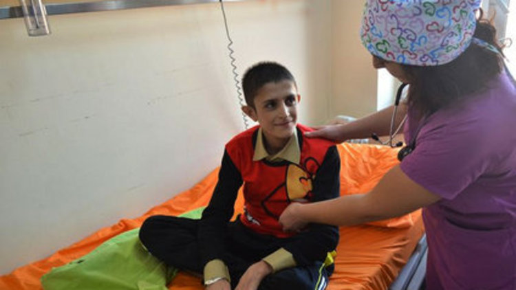 Türkiye'de şifa buldu