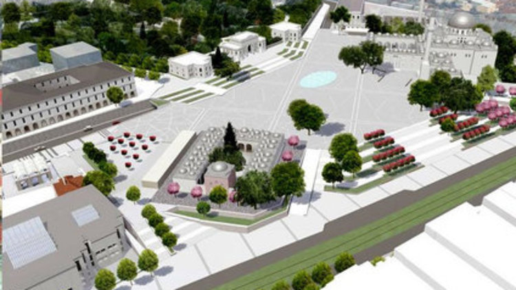 Beyazıt Meydanı yenileniyor 