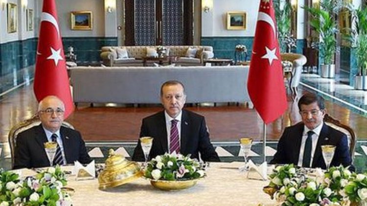 Saray'da başkanlara yemek