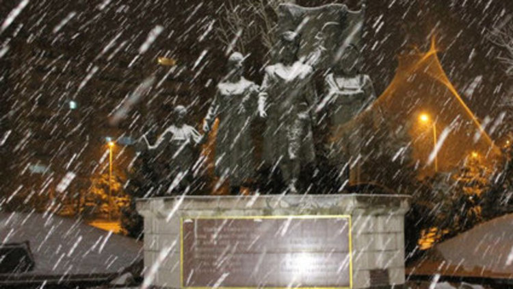 Kar yağışı başladı