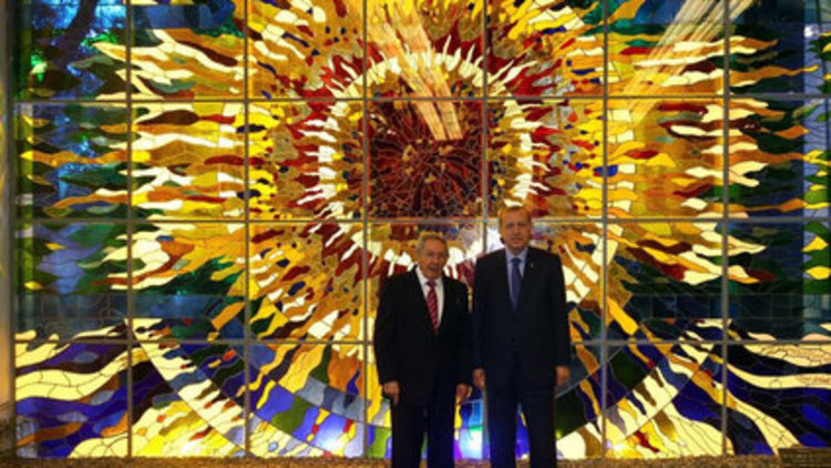 Cumhurbaşkanı Erdoğan Küba'da