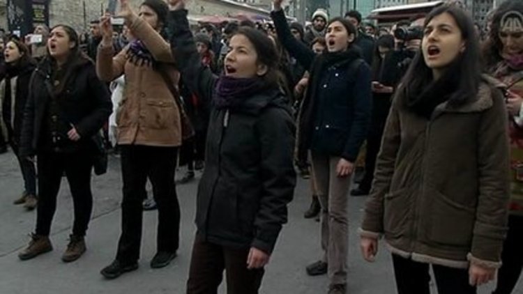 Özgecan için yürüdüler