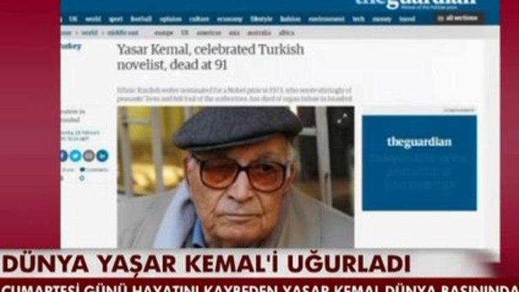 Dünya Yaşar Kemal'i uğurladı