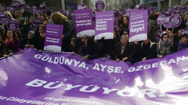 65 günde 55 kadın öldürüldü