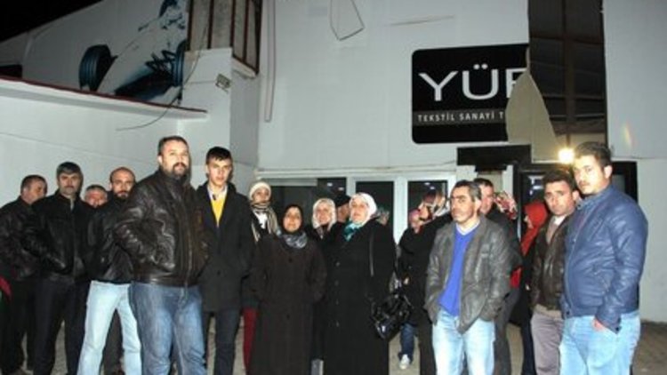 İşçiler fabrikayı bastı