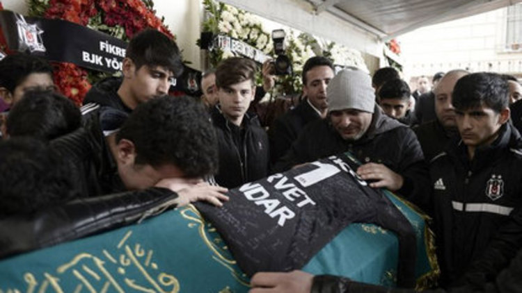 Beşiktaşlı Servet'e son veda