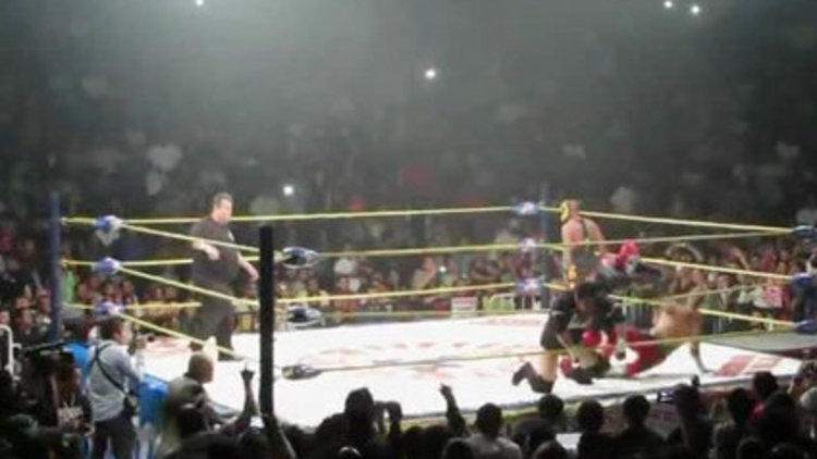 Ölüm ringde yakaladı!