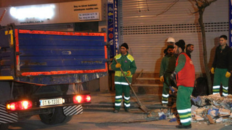İstanbul Kağıthane'de gergin anlar