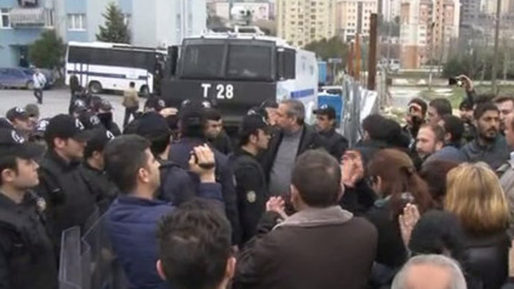 Başakşehir'de protesto