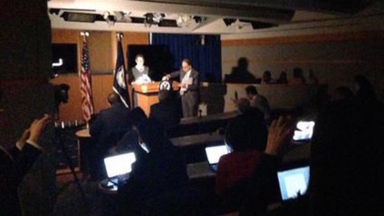 Beyaz Saray'da elektrikler kesildi