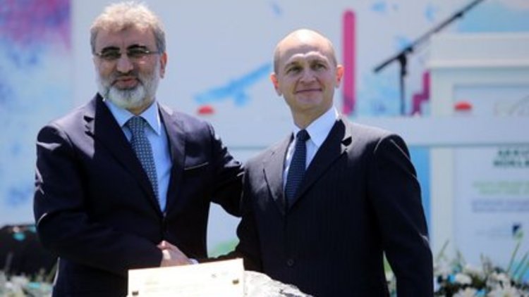 Akkuyu'nun temeli atıldı