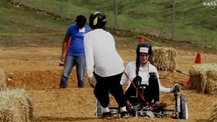 Mars parkurunda kıyasıya yarış