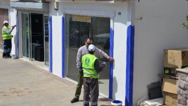 Bodrum maviye bürünüyor