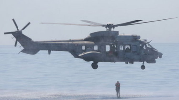 Ege'de arama kurtarma tatbikatı 