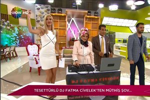 Tesettürlü Dj Fatma Civelek'ten müthiş şov / Her Şey Dahil