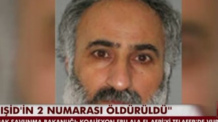 ''IŞİD'in 2 numarası öldürüldü'' 