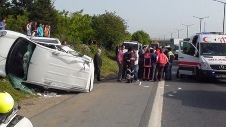 İstanbul'da zincirleme kaza