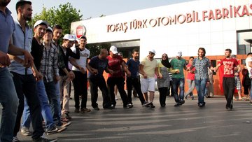 Otomotivde iş bırakma eylemi sürüyor