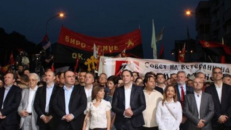 Makedonya'da siyasi gerilim