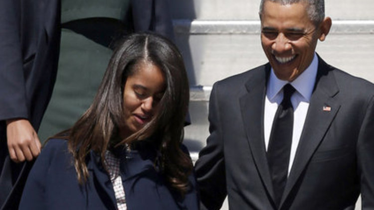 Amerika Başkanı Obama'nın kızına görücü