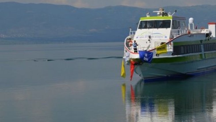Akşemsettin Gemisi İznik Gölü'nde