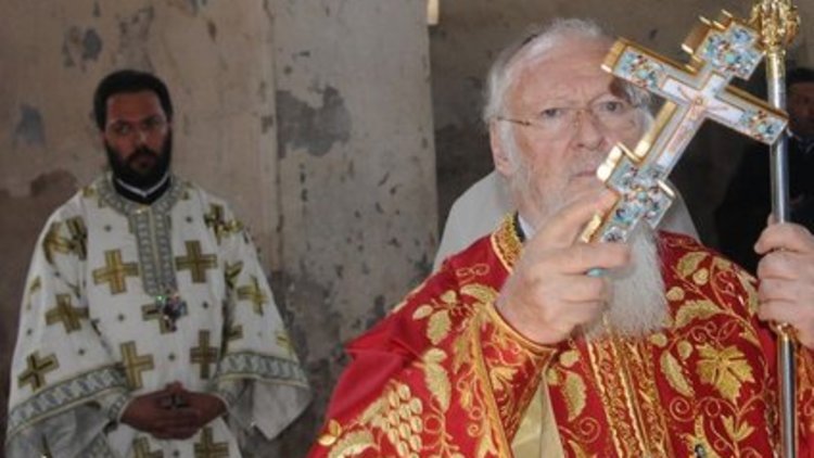 Bartholomeos Kapadokya&#039;da Pazar ayini yönetti