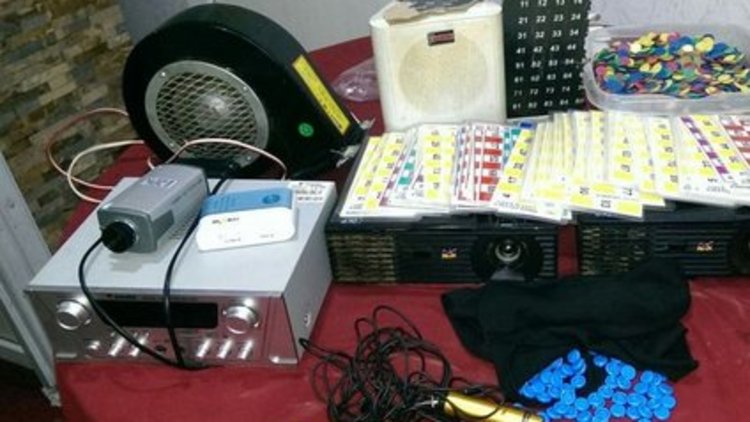 Adana'da kumar operasyonu