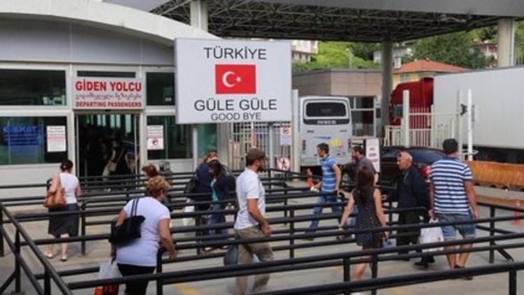 Sınır kapısında fıkra gibi olay