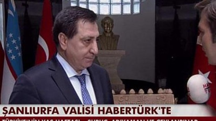 Şanlıurfa Valisi ilk kez Habertürk TV'de konuştu